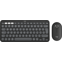 Logitech Pebble 2 Combo for Mac toetsenbord Inclusief muis Universeel RF-draadloos + Bluetooth QWERTY US International Grafiet