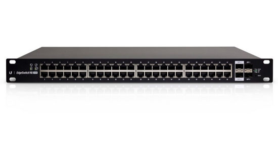 Ubiquiti ES-48-500W netwerk-switch Managed L2/L3 Gigabit Ethernet (10/100/1000) Power over Ethernet (PoE) 1U Zwart