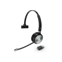 Yealink WH62 Portable Headset Draadloos Hoofdband Oproepen/muziek Zwart, Grijs