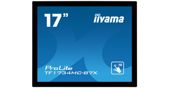 iiyama ProLite TF1734MC-B7X computer monitor 43,2 cm (17") 1280 x 1024 Pixels SXGA LED Touchscreen Zwart