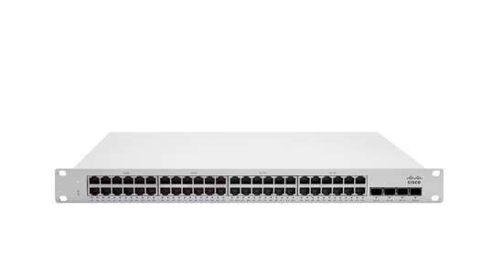 Cisco Meraki MS225-48FP Managed L2 Gigabit Ethernet (10/100/1000) Power over Ethernet (PoE) 1U Grijs