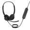 Jabra Engage 40 Headset Bedraad Hoofdband Kantoor/callcenter USB Type-C Zwart