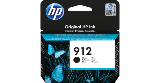 HP 912 originele zwarte inktcartridge