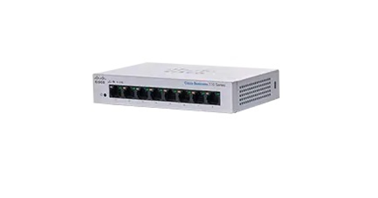 Cisco CBS110 Unmanaged L2 Gigabit Ethernet (10/100/1000) Grijs