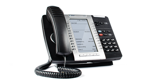 Mitel MiVoice 5340e IP telefoon Zwart LCD