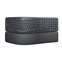 Logitech Ergo K860 toetsenbord RF-draadloos + Bluetooth QWERTZ Duits Grafiet