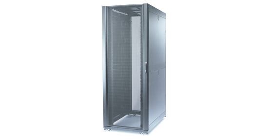 APC NetShelter SX 42U 750mm(b) x 1200mm(d) 19" IT rack, behuizing met zijpanelen, zwart, Shock Packaging