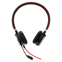 Jabra Evolve 40 UC Stereo Headset Bedraad Hoofdband Kantoor/callcenter USB Type-A Zwart