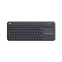 Logitech K400 Plus Tv toetsenbord RF Draadloos QWERTY Engels Zwart