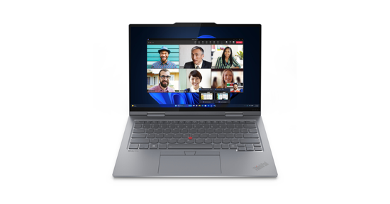 Lenovo ThinkPad X1 2-in-1 Intel Core Ultra 7 155U Hybride (2-in-1) 35,6 cm (14") Touchscreen WUXGA 32 GB LPDDR5x-SDRAM 1 TB SSD Wi-Fi 6E (802.11ax) Windows 11 Pro Grijs