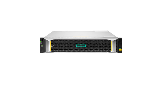 Hewlett Packerd Enterprise MSA 2060 disk array Rack (2U) Zilver, Zwart