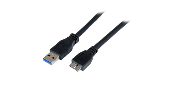 Startech 1 m gecertificeerde SuperSpeed USB 3.0 A-naar-micro-B-kabel M/M