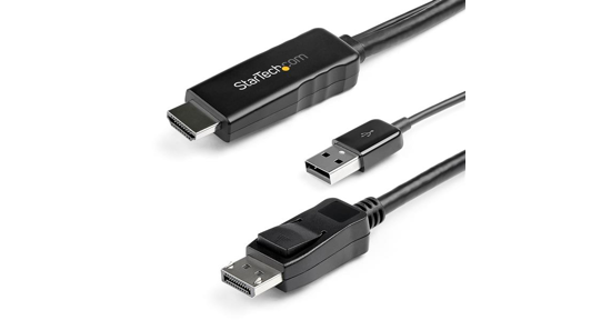 Startech HDMI naar DisplayPort kabel 4K 30Hz 3 m