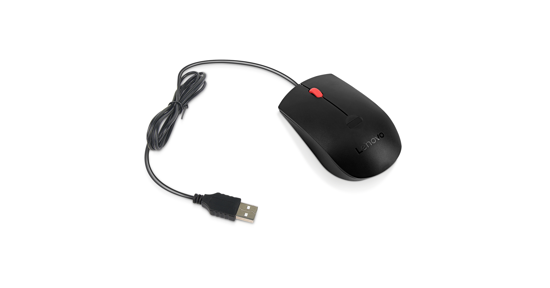 Lenovo 4Y51M03357 muis Ambidextrous USB Type-A Optisch 1600 DPI