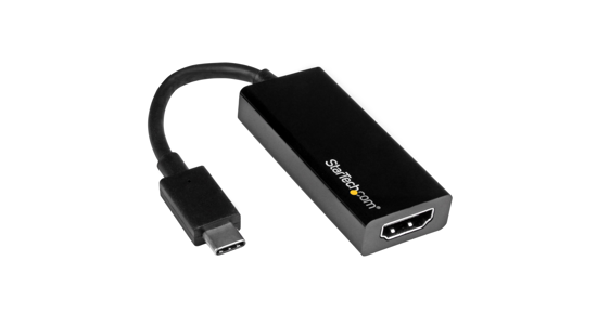 Startech USB-C naar HDMI adapter met 4K 30Hz zwart