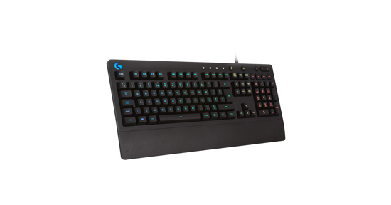 Logitech G213 Prodigy Gaming Keyboard toetsenbord USB QWERTZ Zwitsers Zwart