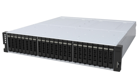 Western Digital 2U24 disk array 11,52 TB Rack (2U) Zwart, Grijs