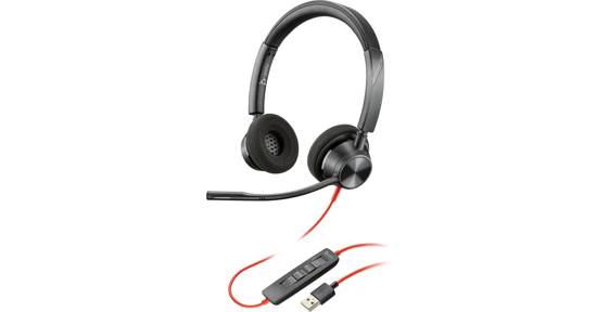 POLY Blackwire 3320 Microsoft Teams Certified USB-A Headset