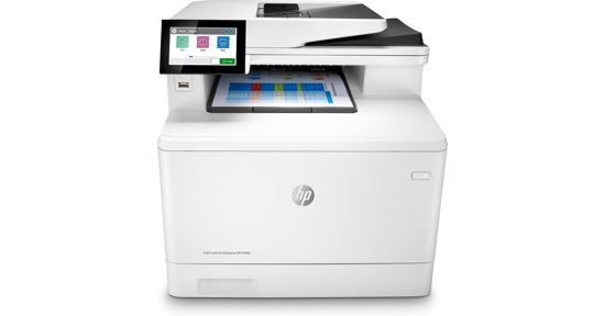 HP Color LaserJet Enterprise MFP M480f, Kleur, Printer voor Bedrijf, Printen, kopiëren, scannen, faxen, Compact formaat; Optimale beveiliging; Dubbelzijdig printen; Automatische documentinvoer voor 50 vellen; Energiezuinig