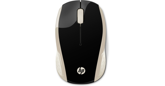 HP draadloze muis 200 (Silk gold)