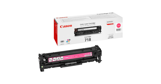 Canon CRG-718 M tonercartridge 1 stuk(s) Origineel Magenta