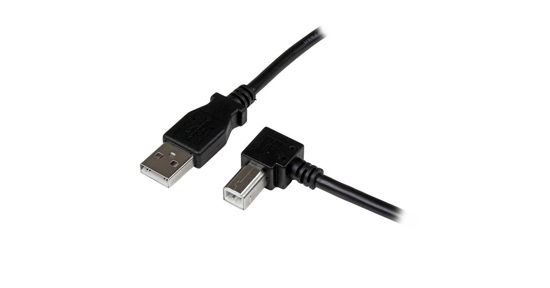 Startech 3 m USB 2.0 A naar rechtshoekige B-kabel M/M