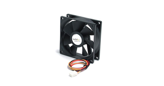 Startech 80x25mm Stille Ventilator voor Computerbehuizing met Kogellagers en TX3 Connector