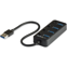 Startech 4 Port USB 3.0 Hub - USB-A naar 4x USB 3.0 Type-A met 1x On/Off Switch per Poort - SuperSpeed USB 3.2 Gen 1 (5Gbps) - USB Bus Powered - Compact - 25cm Kabel