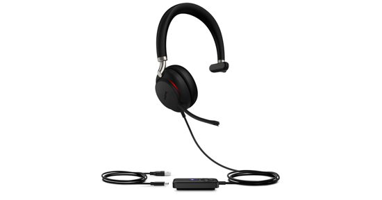 Yealink UH38 Mono UC Headset Bedraad en draadloos Hoofdband Kantoor/callcenter Bluetooth Zwart