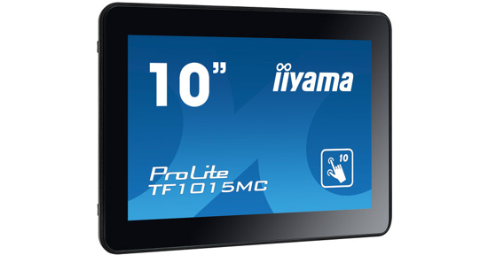 iiyama TF1015MC-B2 computer monitor 25,6 cm (10.1") 1280 x 800 Pixels WXGA LED Touchscreen Zwart