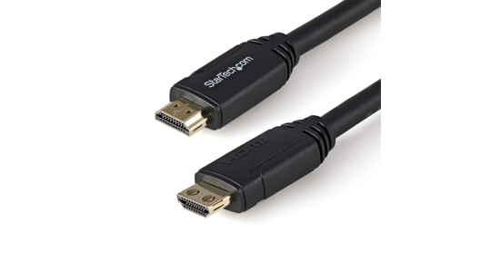 Startech HDMM3MLP HDMI kabel 3 m HDMI Type A (Standaard) Zwart