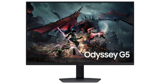 Samsung 32 Inch Odyssey G5 G50D QHD 180Hz Gaming Monitor