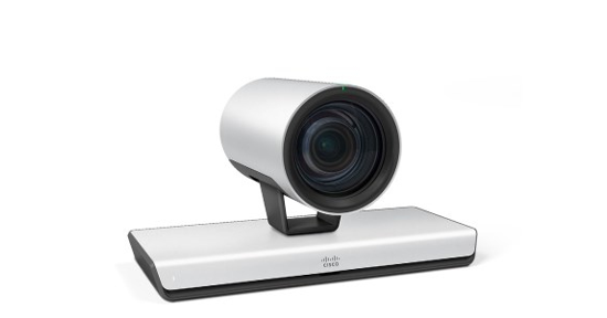 Cisco Precision 60 webcam 1920 x 1080 Pixels RJ-45 Zwart, Zilver