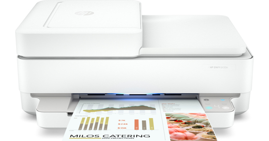 HP ENVY  6430e All-in-One printer, Kleur, Printer voor Home, Printen, kopiëren, scannen, faxen via mobiel, Draadloos; +; Geschikt voor  Instant Ink; Printen vanaf een telefoon of tablet