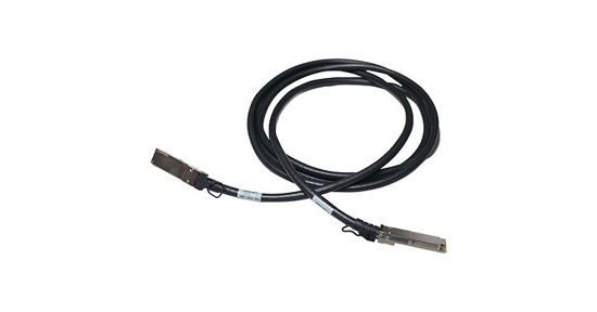 Aruba X240 40G QSFP+/QSFP+ 3m Glasvezel kabel SFP+ Zwart