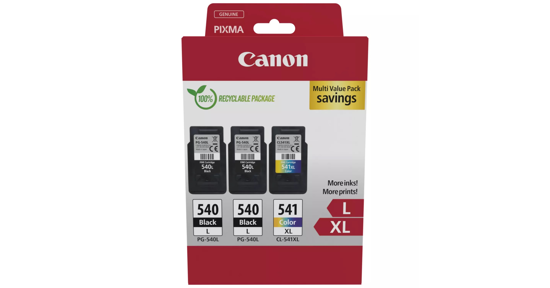 Canon 5224B017 inktcartridge 2 stuk(s) Origineel Zwart, Cyaan, Magenta, Geel