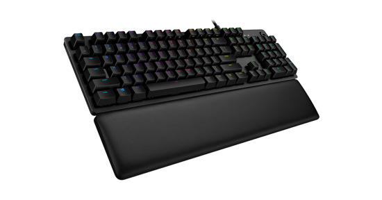 Logitech G513 CARBON LIGHTSYNC RGB Mechanical Gaming Keyboard, GX Brown toetsenbord USB QWERTY Engels Koolstof