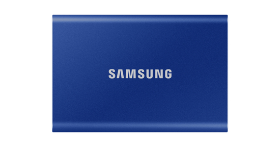 Samsung Portable SSD T7 2 TB Blauw