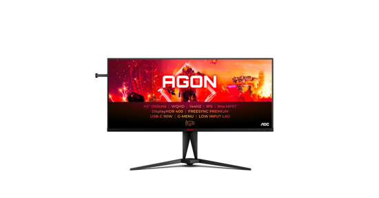 AOC AGON 5 AG405UXC computer monitor 100,3 cm (39.5") 3440 x 1440 Pixels Wide Quad HD LCD Zwart