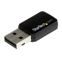 Startech USB 2.0 AC600 mini-dubbelband draadloze-AC netwerkadapter 1T1R 802.11ac wifi-adapter