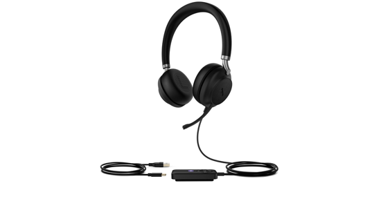 Yealink UH38 Dual Teams Headset Bedraad en draadloos Hoofdband Kantoor/callcenter Bluetooth Zwart