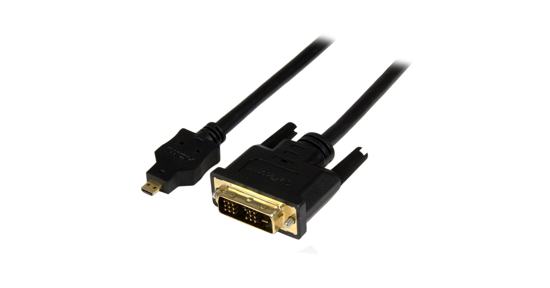 Startech 2 m micro HDMI-naar-DVI-D-kabel M/M