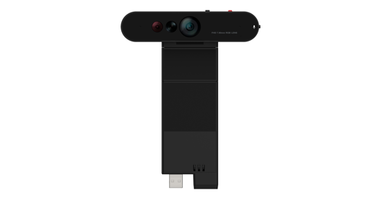 Lenovo ThinkVision MC60 webcam 1920 x 1080 Pixels USB 2.0 Zwart