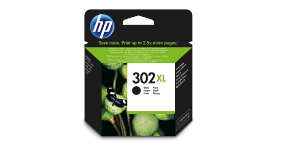 HP 302XL originele high-capacity zwarte inktcartridge