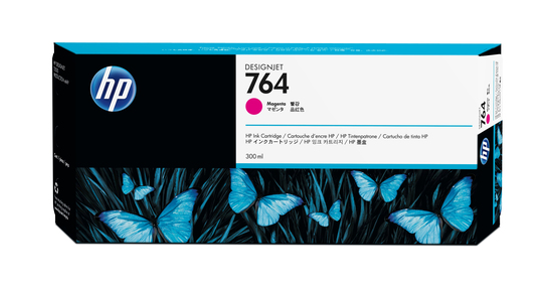 HP 764 magenta inktcartridge, 300 ml