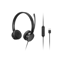 Lenovo 4XD1K18260 hoofdtelefoon/headset Bedraad Hoofdband Muziek/Voor elke dag USB Type-A Zwart