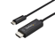 Startech 3m USB C naar HDMI Kabel, 4K 60Hz USB Type C naar HDMI 2.0 Video Adapter Kabel, Thunderbolt 3 Compatibel, Laptop nar HDMI Monitor/Display, DP 1.2 Alt Mode HBR2, Zwart