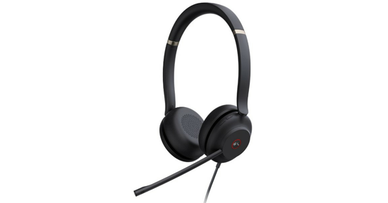 Yealink UH37 Dual Teams Headset Bedraad Hoofdband Kantoor/callcenter Zwart