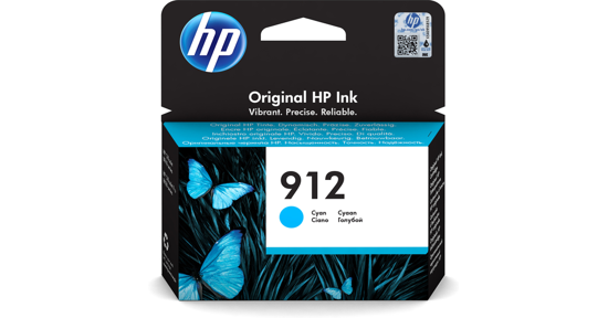 HP 912 originele cyaan inktcartridge