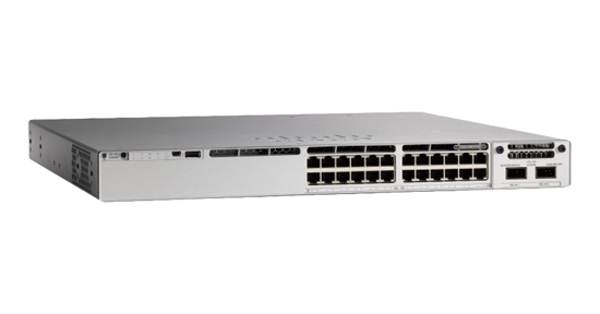 Cisco Catalyst C9300-24UX-E netwerk-switch Managed L2/L3 10G Ethernet (100/1000/10000) Power over Ethernet (PoE) 1U Grijs